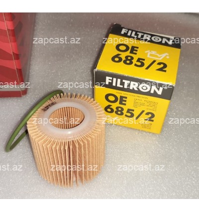 Toyota Corolla (E170/E180) 2013-2018, filter yağ 1.6 benzin 0415237010 , OE685/2